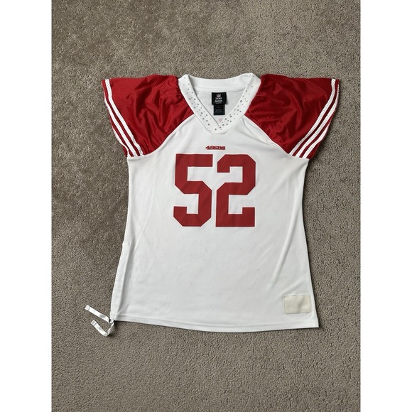 Women's Jersey Reebok NFL San Francisco 49ers #52 Patrick Willis, Size M - Picture 2 of 7